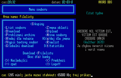 Menu Files